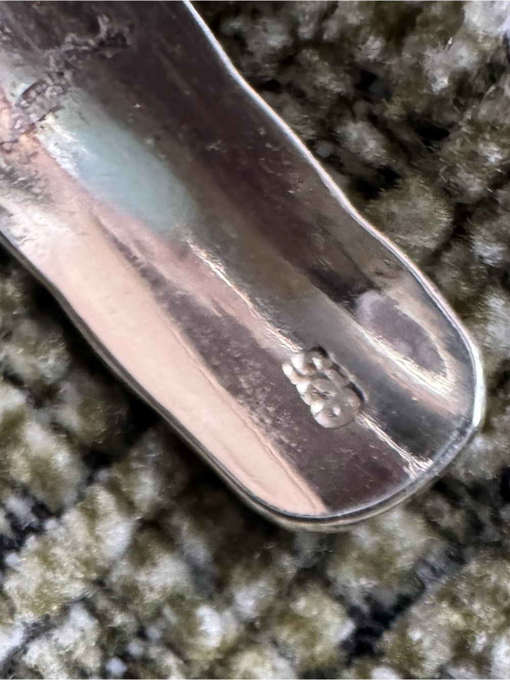 NWOT Hammered Sterling Silver Cuff Bracelet - Picture 7 of 9